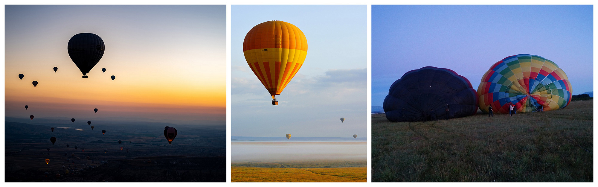 vol en montgolfiere