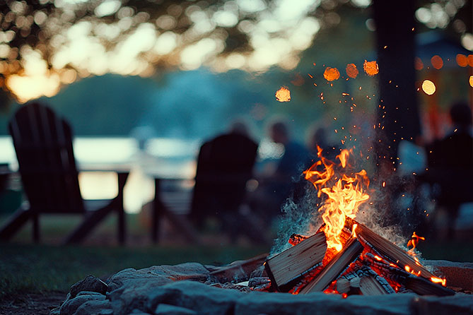 Soir&eacute;e au vert