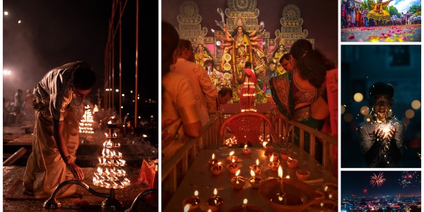 Participer au festival de Diwali en Inde