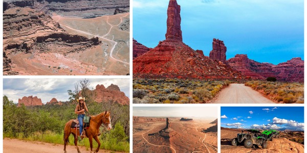 Faire Valley of the Gods en Utah