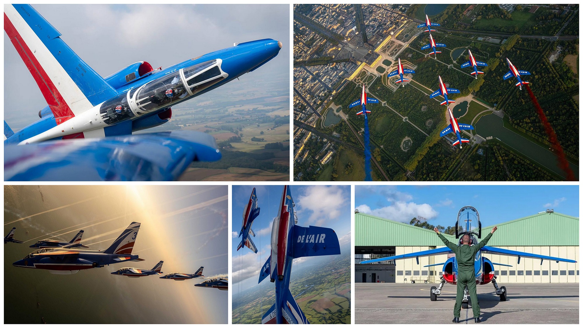 Les avions de la Patrouille de France