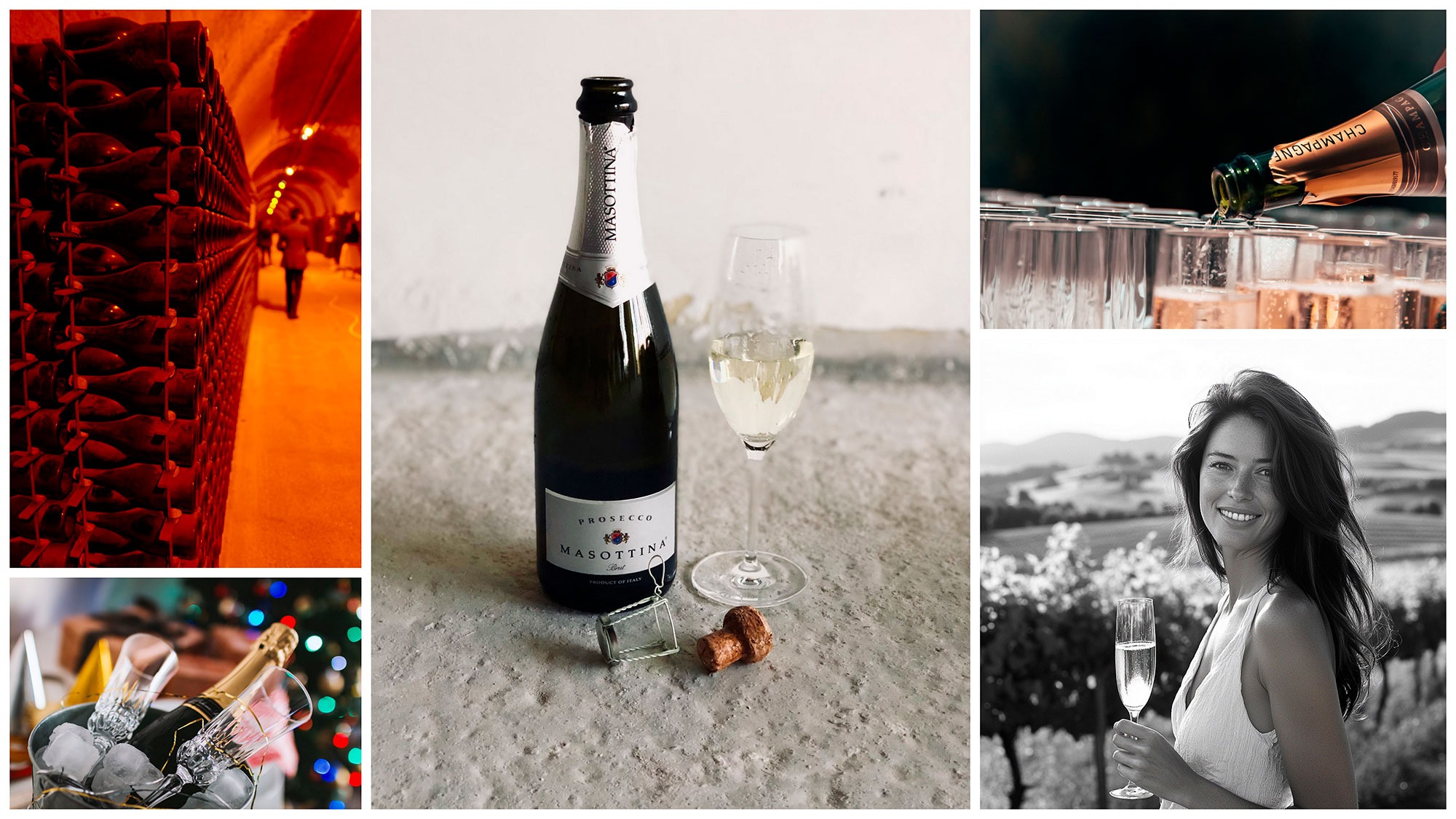 Vins effervescents: comment sont faits le Champagne, le Prosecco et le Cava ?