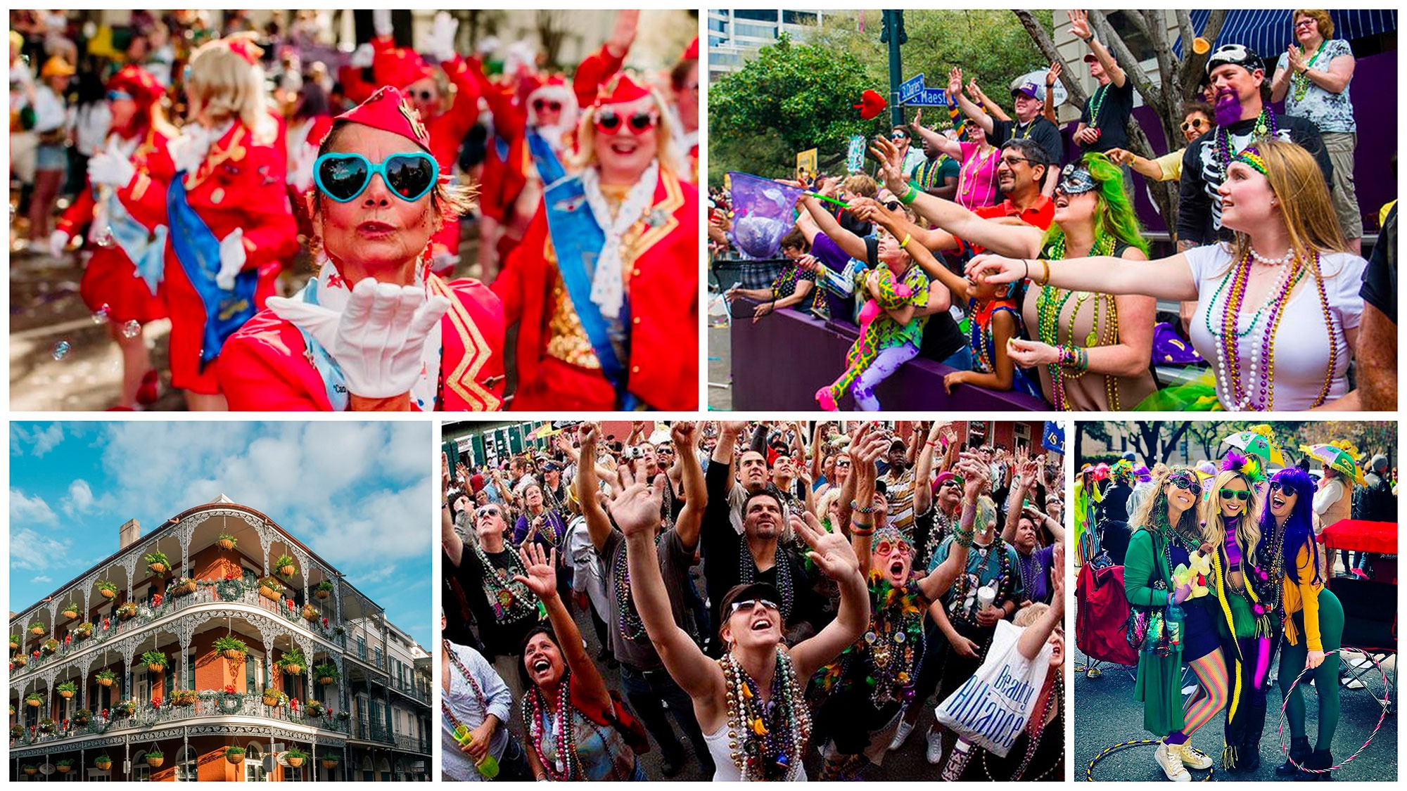 Faire Mardi Gras à New Orleans